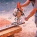 Dispozitiv portabil pentru facut cherestea cu drujba - Vertical (Pt. margine bustean)